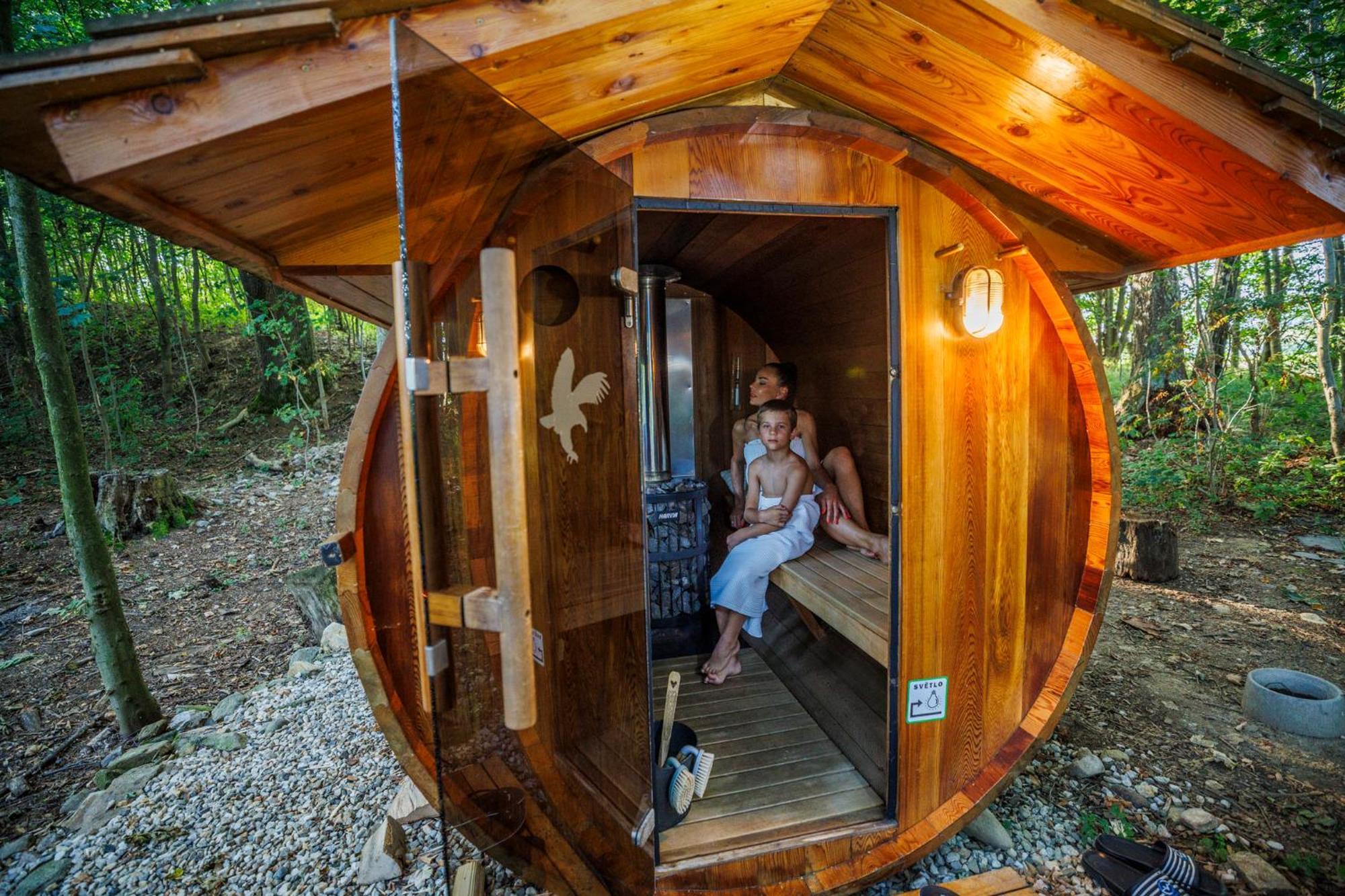 Treehouses Sněžník Dolní Morava Exterior foto